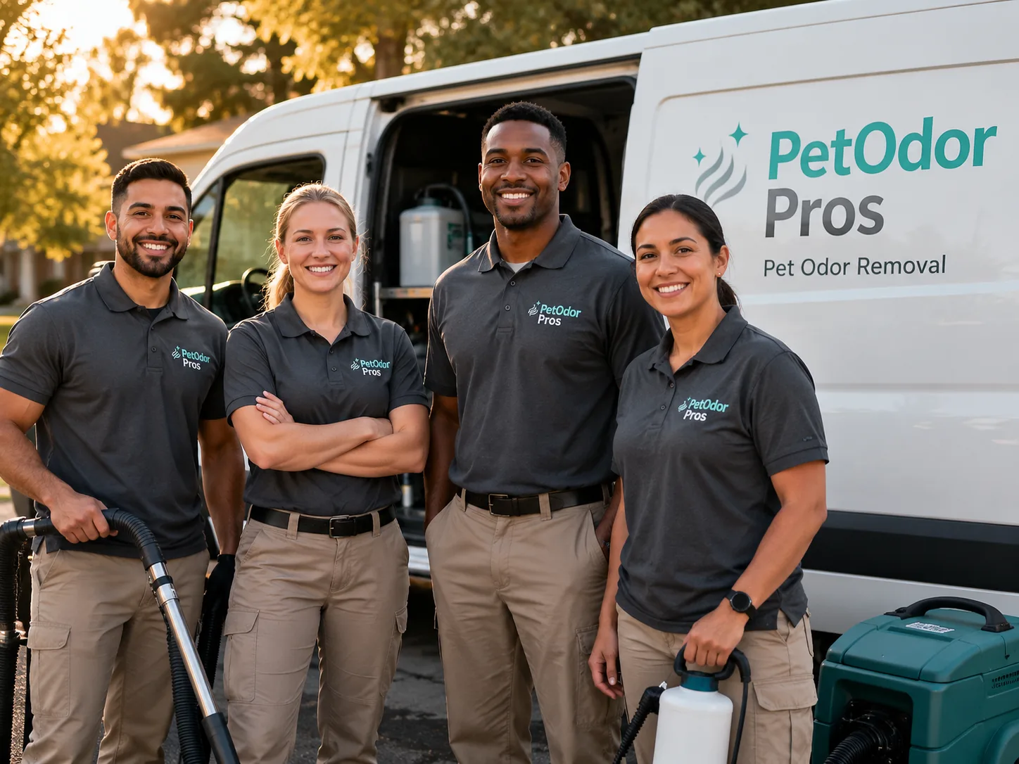 Pet Odor Removal team serving Frederic, MI